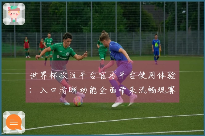 世界杯投注平台官方平台使用体验：入口清晰功能全面带来流畅观赛享受